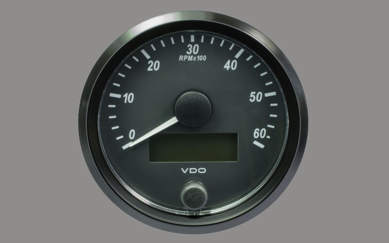 SingleViu Tachometer 6000 RPM